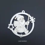 Χριστουγεννιάτικη Μπάλα mdf 9,5εκ.X9εκ.