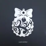 Χριστουγεννιάτικη Μπάλα mdf 9εκ.X7εκ.