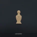 Ξυλόγλυπτο Διακοσμητικό Κοπέλα