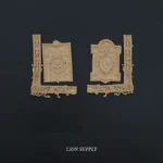 Ξυλόγλυπτο Διακοσμητικό Σετ Κορνίζα